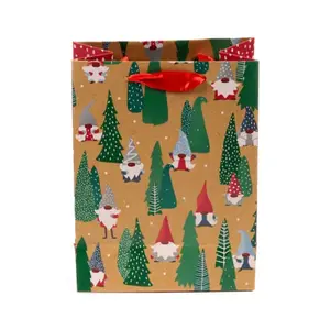 Christmas Gnomes Gift Bag Puckator image-1