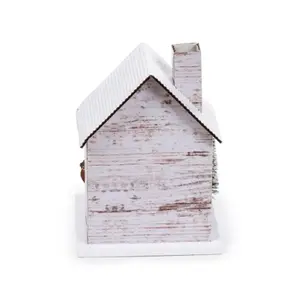 LED Birch Christmas House Puckator image-4