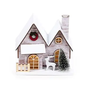 LED Christmas House Puckator image-1