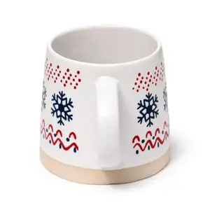 Snowflake Stoneware Mug Puckator image-3