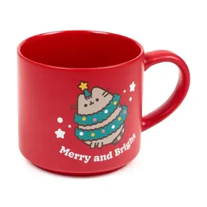 Porcelain Mug Le Chat Noël Puckator Pusheen image-2