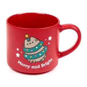 Porcelain Mug Le Chat Noël Puckator Pusheen image-1
