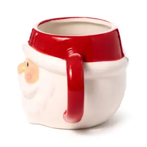 Ceramic Mug Father Christmas Head Puckator image-3