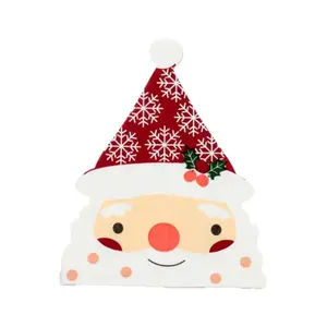 Serviette aus Papier 3-lagig Weihnachtsmann Puckator (x12) image-3