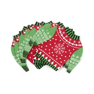Papier Serviette 3-lagig Weihnachtspulli Puckator (x12) image-2