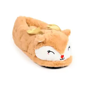 Christmas Reindeer Plush Slippers Puckator Jingle Bunch image-4