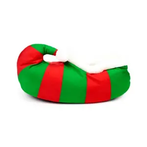Christmas Elf Plush Slippers Puckator Jingle Bunch image-0