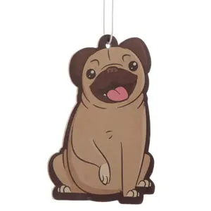 Lufterfrischer zum Aufhängen Puckator Mopps Pug image-0