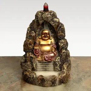 Backflow incense burner - Chinese Buddha Puckator image-4