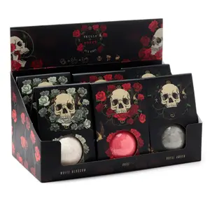 Bombe de bain avec emballage cadeau skulls and roses Puckator image-0