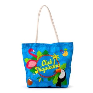 bbag01-sac-de-plage-puckator-flamingo-club-tropicana-bleu-41x55-cm