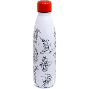 Botella aislante de acero inoxidable para bebidas frías o calientes Puckator image-0