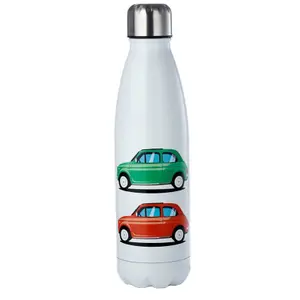 Geïsoleerde roestvrijstalen fles voor warme of koude dranken Puckator image-0