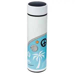 Isolierte Flasche aus rostfreiem Stahl mit Thermometer Puckator Volkswagen image-2