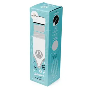 Isolierte Flasche aus rostfreiem Stahl mit Thermometer Puckator Volkswagen image-6