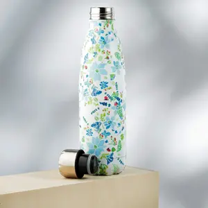 Botella aislante de acero inoxidable para bebidas frías o calientes Puckator image-6