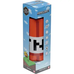 Isolierte Edelstahlflasche mit Digitalthermometer Heiß- oder Kaltgetränke minecraft Puckator image-2
