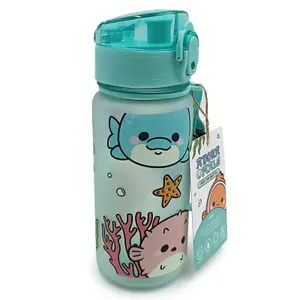 Children's reusable water bottle Puckator adoramals Sealife image-0