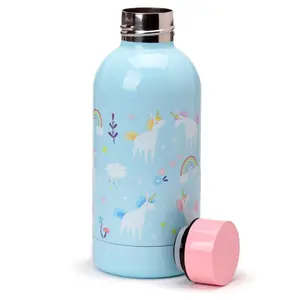 Isolierte Flasche aus rostfreiem Stahl für heiße oder kalte Getränke Puckator image-1