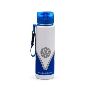 Unzerbrechliche Wasserflasche Volkswagen VW T1 Campingbus Blau Puckator image-0