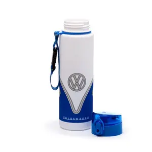 Unzerbrechliche Wasserflasche Volkswagen VW T1 Campingbus Blau Puckator image-1