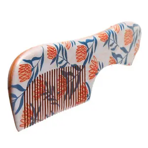 Hair comb pick of the bunch flowers Puckator image-4