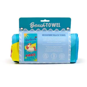 Serviette de plage en microfibre Puckator Vacation Vibes Licorne image-5
