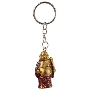 Glitter-Schlüsselanhänger Buddha Puckator image-3