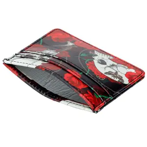 Custodia protettiva per portacarte Puckator RFID Skulls & Roses image-2