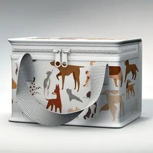 Bolsa nevera de plástico reciclado Puckator RPET Reusable Barks Dog image-0