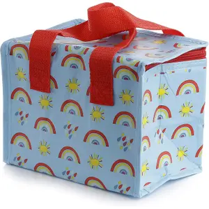 Sac repas isotherme en plastique Puckator RPET Rainbow Arc-en-ciel image-1