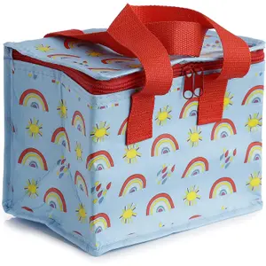 Sac repas isotherme en plastique Puckator RPET Rainbow Arc-en-ciel image-2