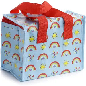 Sac repas isotherme en plastique Puckator RPET Rainbow Arc-en-ciel image-0