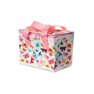 Bolsa de plástico aislante para el almuerzo Puckator RPET Maison des Papillons image-2