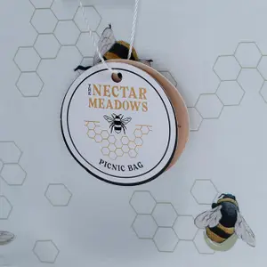 Borsa da picnic in plastica isotermica Puckator RPET Abeille image-1