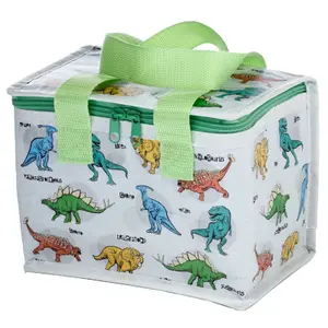 Sac repas isotherme en plastique Puckator RPET Dinosauria Jr Dinausaure image-0