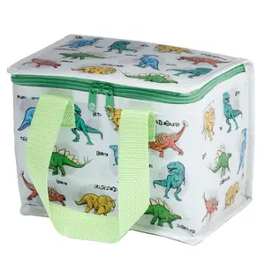 Sac repas isotherme en plastique Puckator RPET Dinosauria Jr Dinausaure image-2