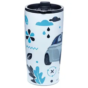 Tazza termica isolata in acciaio inox Puckator Fiat 500 E image-5