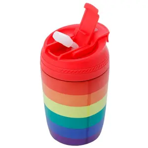 Rozsdaálló acél hőszigetelt bögre Puckator Somewhere Rainbow image-0