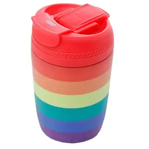 Rozsdaálló acél hőszigetelt bögre Puckator Somewhere Rainbow image-2