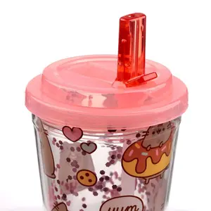 Tumbler with gourmet straw Puckator Pusheen image-6