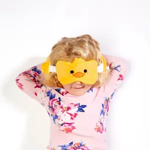 Puszysta poduszka podróżna 2 w 1 z maską na oczy Puckator image-3