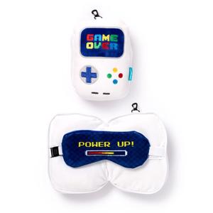 cush248-coussin-de-voyage-peluche-2-en-1-console-de-jeu-video-puckator-relaxeazzz-game-over-blanc-19x14x9-cm