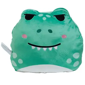 Reversible glow-in-the-dark plush toy with Velcro Puckator Squidglys Adoramals Adorasaur le Dinosaure image-0