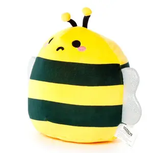Adoramals squidglys bobby the bee plush toy Puckator image-3