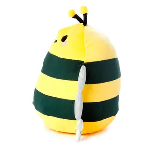 Adoramals squidglys bobby the bee plush toy Puckator image-4