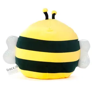 Adoramals squidglys bobby the bee plush toy Puckator image-6
