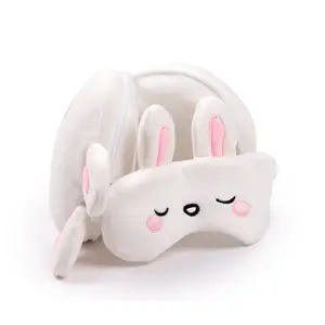Reisekissen 2 in 1 das Kaninchen Puckator Relaxeazzz Adoramals image-1