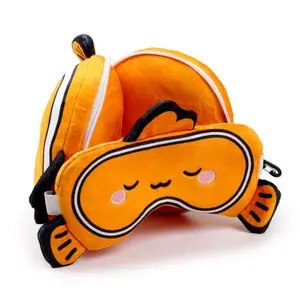 2-in-1-Reisekissen der Fisch Puckator Relaxeazzz Adoramals image-2