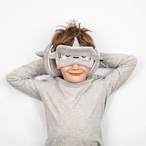 Almofada de viagem tubarão 2 em 1 Puckator Relaxeazzz Adoramals image-3